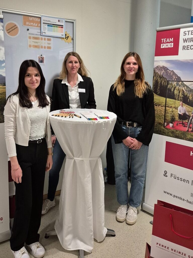 Auf der Hochschulmesse in Kempten